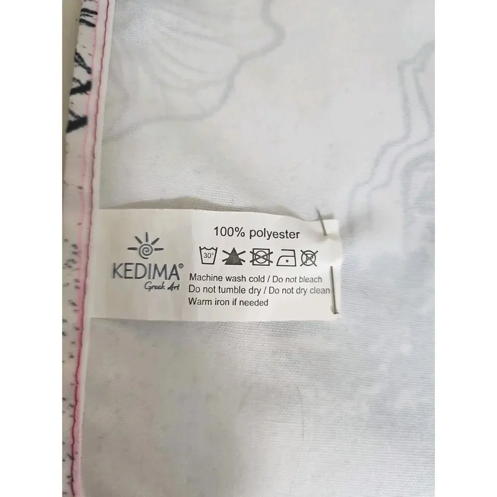 ~KEDIMA~Kitchen Apron Greek Cooking Apron Greece Themed Gifts Greek Apron NWOT.